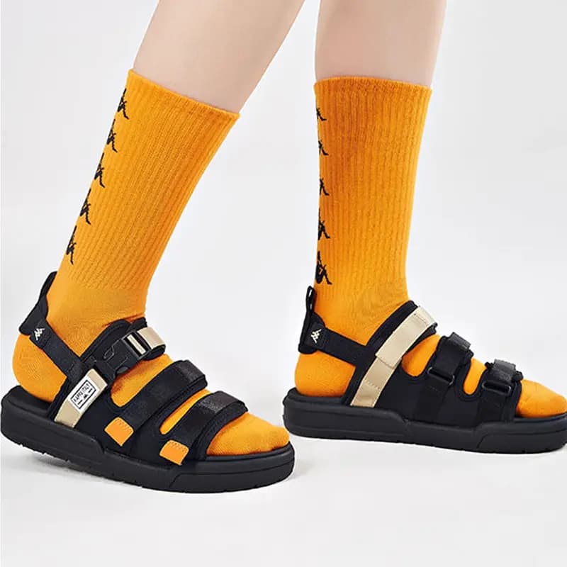 Kappa Unisex İdman Səndəli Qara 8