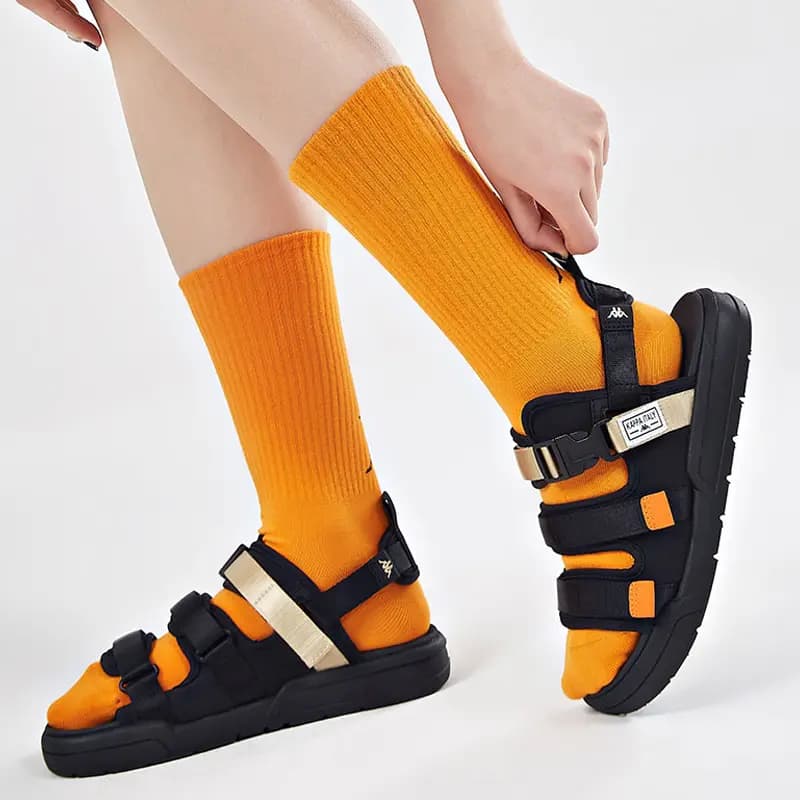 Kappa Unisex İdman Səndəli Qara 7