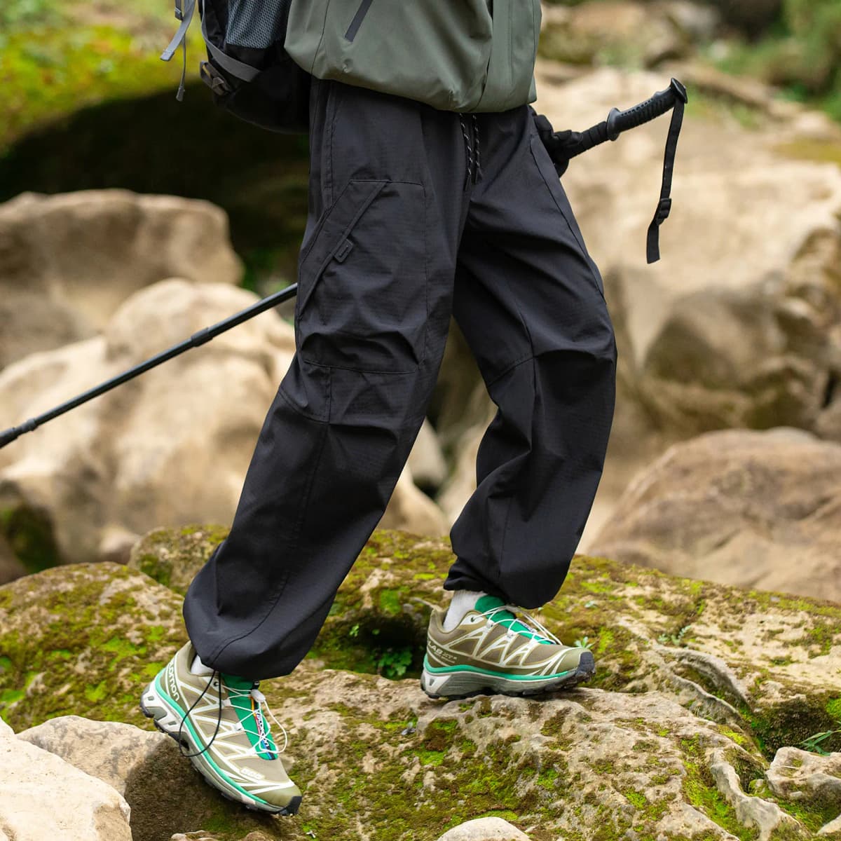 Jeep Unisex Multi-Pocket Water-Resistant Cargo Pants 21