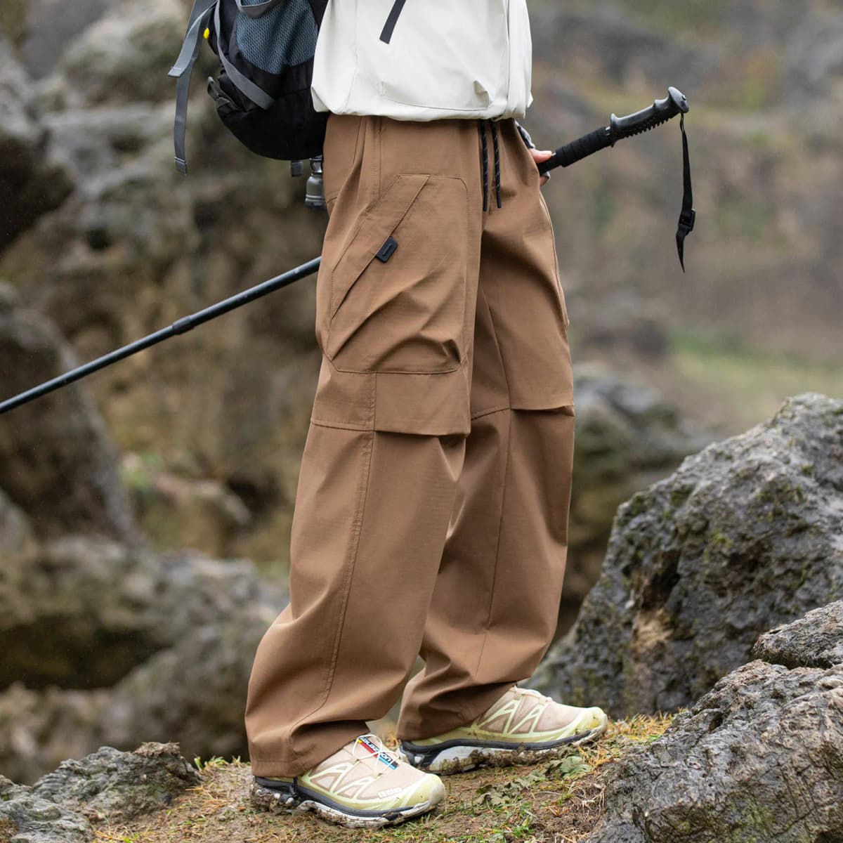 Jeep Unisex Multi-Pocket Water-Resistant Cargo Pants 14