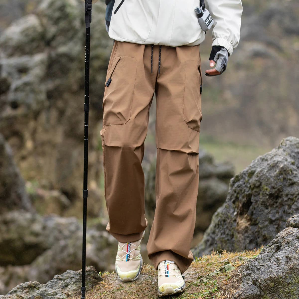 Jeep Unisex Multi-Pocket Water-Resistant Cargo Pants 11