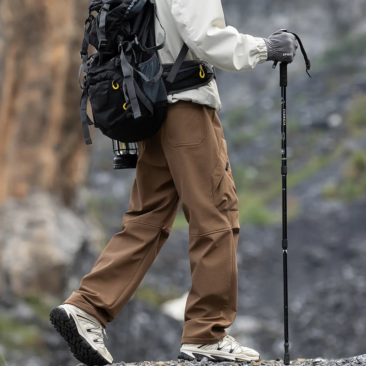 Jeep Unisex Multi-Pocket Water-Resistant Cargo Pants 26