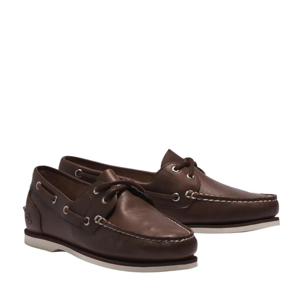 Timberland Classic Boat Qadın Boat Ayaqqabısı Qəhvəyi 3