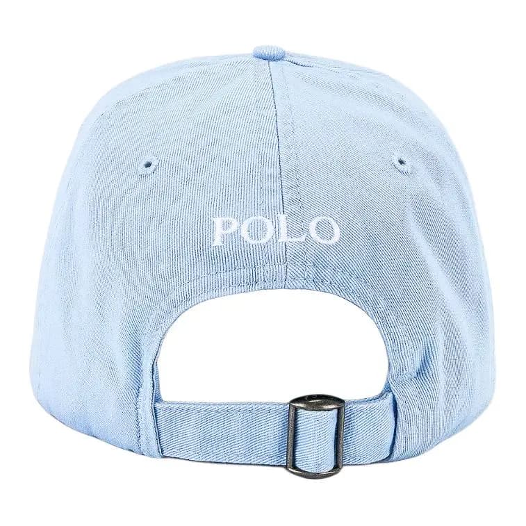 Polo Ralph Lauren Baseball Kepkası Açıq Mavi 4