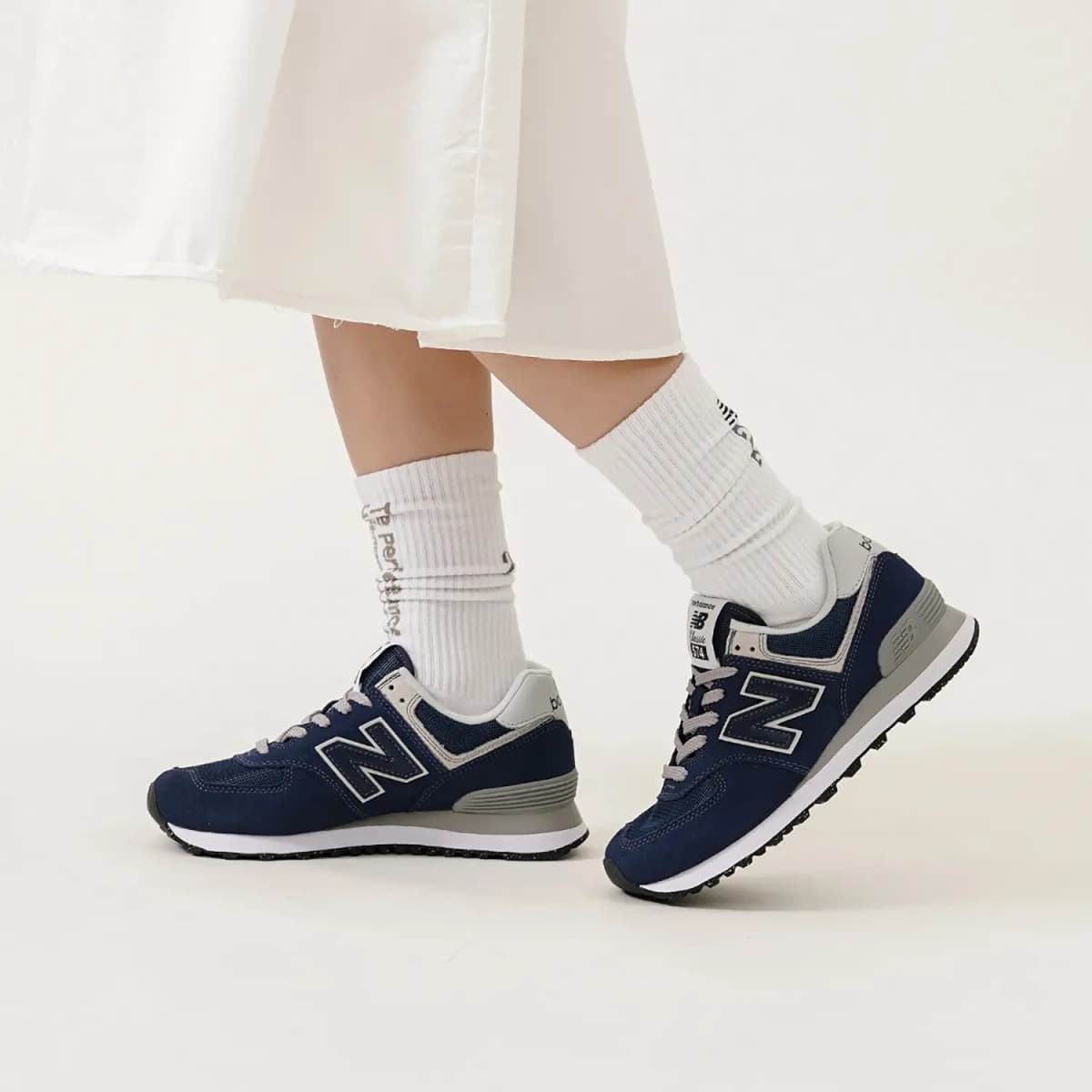 New Balance 574 Göy/Ağ 10