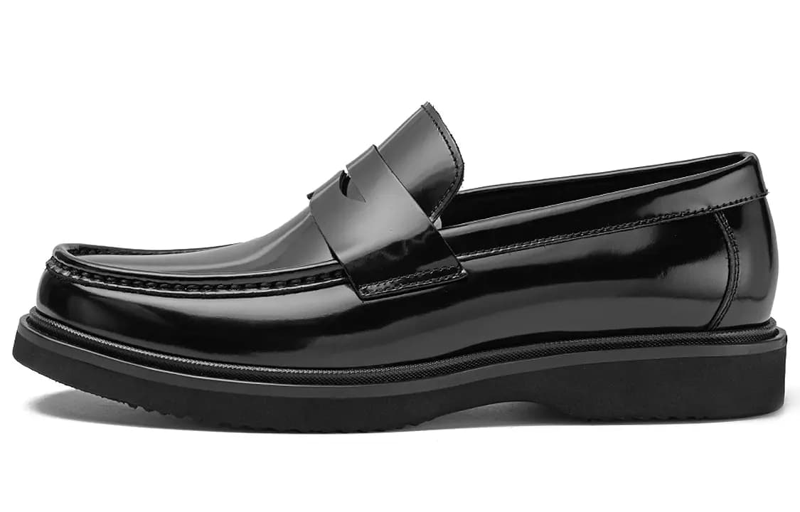 ROBERTA DI CAMERINO Kişi Loafer Ayaqqabısı Qara Dəst 3
