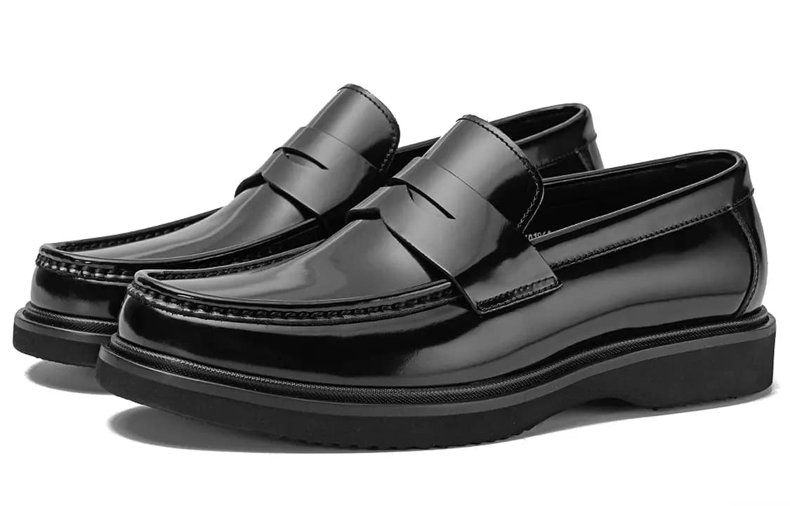 ROBERTA DI CAMERINO Kişi Loafer Ayaqqabısı Qara Dəst 5
