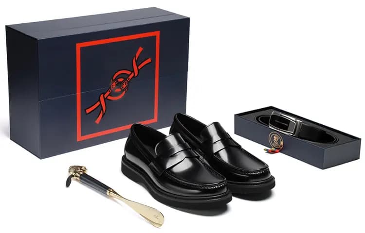 ROBERTA DI CAMERINO Kişi Loafer Ayaqqabısı Qara Dəst