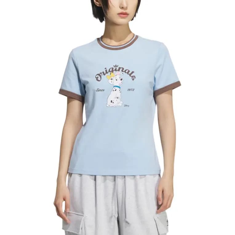 adidas Originals x Disney DALMATIAN RINGER Qadın Köynəyi 2