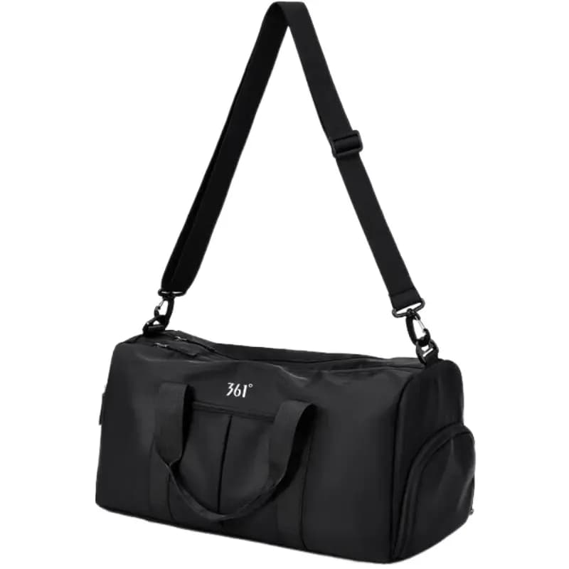 361° Large Capacity Waterproof Gym Duffel Bag Oxford Travel Bag Unisex Black 4