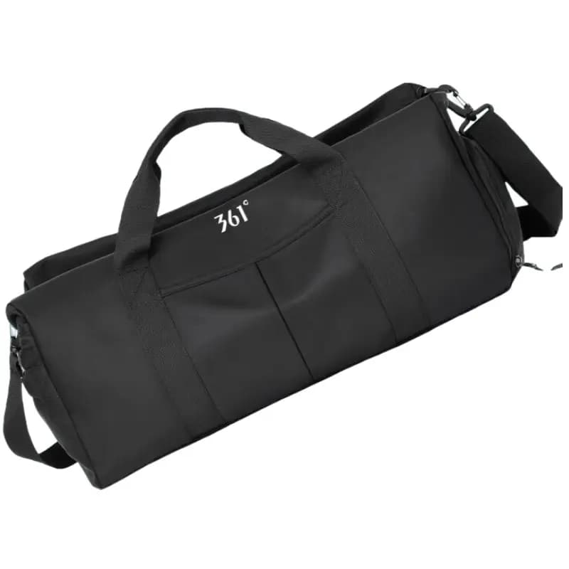 361° Large Capacity Waterproof Gym Duffel Bag Oxford Travel Bag Unisex Black 3