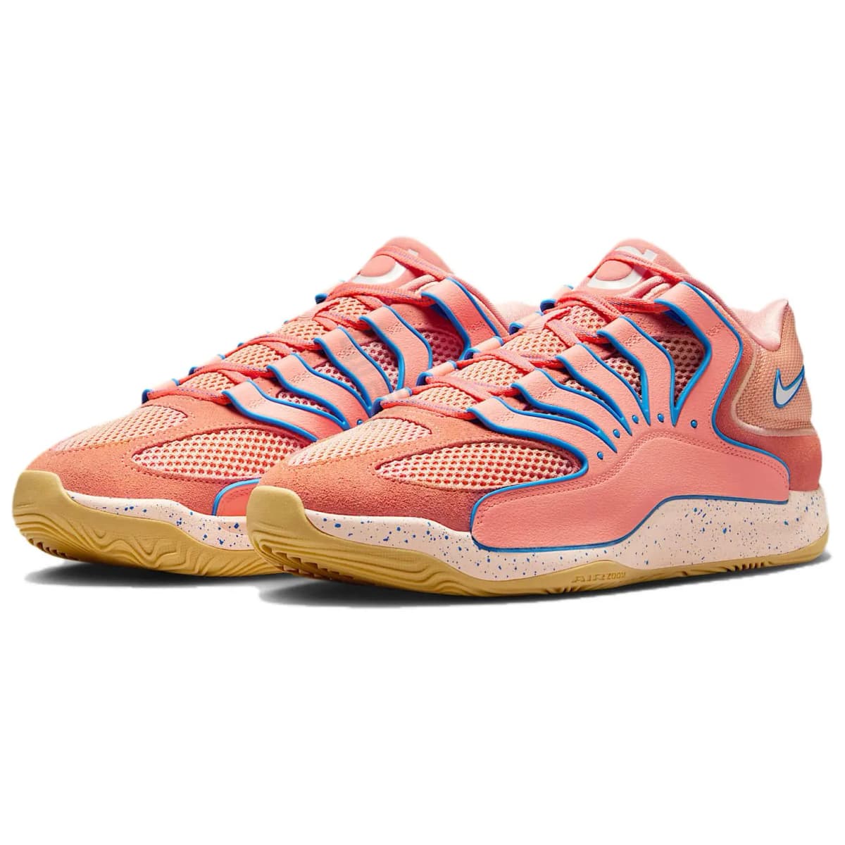 Nike KD 18 Kişi Basketbol Ayaqqabısı Çəhrayı 2