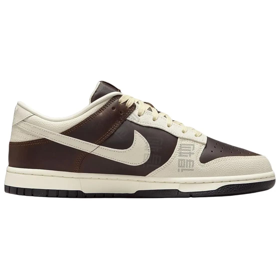 Nike Dunk Low Kişi Skeyt Ayaqqabısı Qəhvəyi/Ağ 2