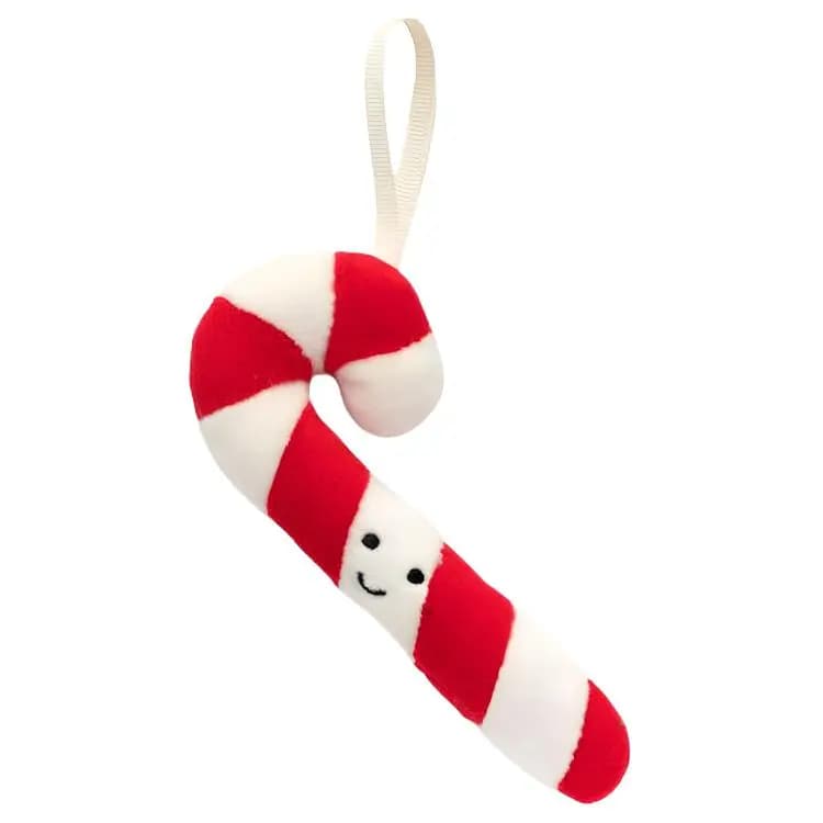 JELLYCAT Conti Color-Block Polyester Bag Charm Accessory Qadın Qırmızı & Ağ 2