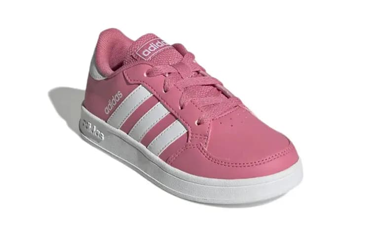 Adidas Neo Breaknet Uşaq Skeytbord Ayaqqabısı Çəhrayı/Ağ 3
