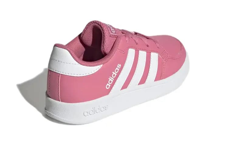 Adidas Neo Breaknet Uşaq Skeytbord Ayaqqabısı Çəhrayı/Ağ 4