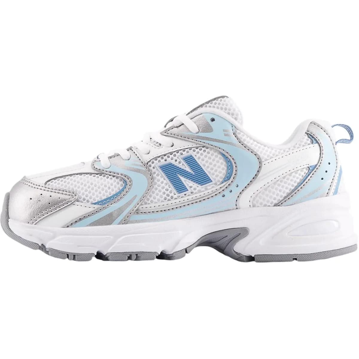 New Balance NB 530 Uşaq Qaçış Ayaqqabısı Sea Salt/Mavi/Ağ/Gümüşü
