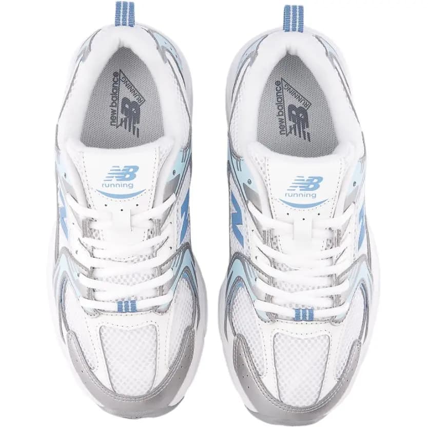 New Balance NB 530 Uşaq Qaçış Ayaqqabısı Sea Salt/Mavi/Ağ/Gümüşü 5