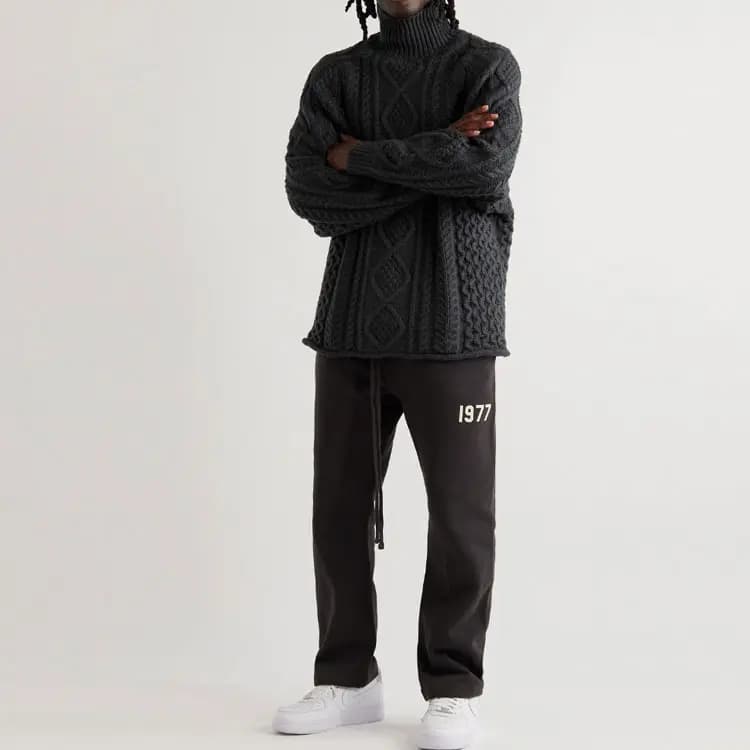 Fear Of God Essentials SS22 Kişi Yun Pencək Qara 2