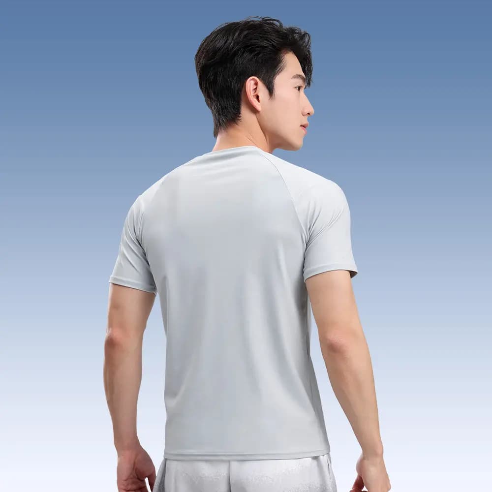 LiNing UPF50+ UV Protection Quick-Dry High-Elasticity Anti-Chlorine Swimwear Set Men's 3
