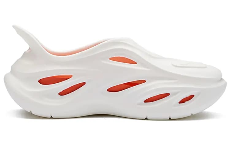 361° Yuyu Whale Clog Səndəl Ağ/Qırmızı 2