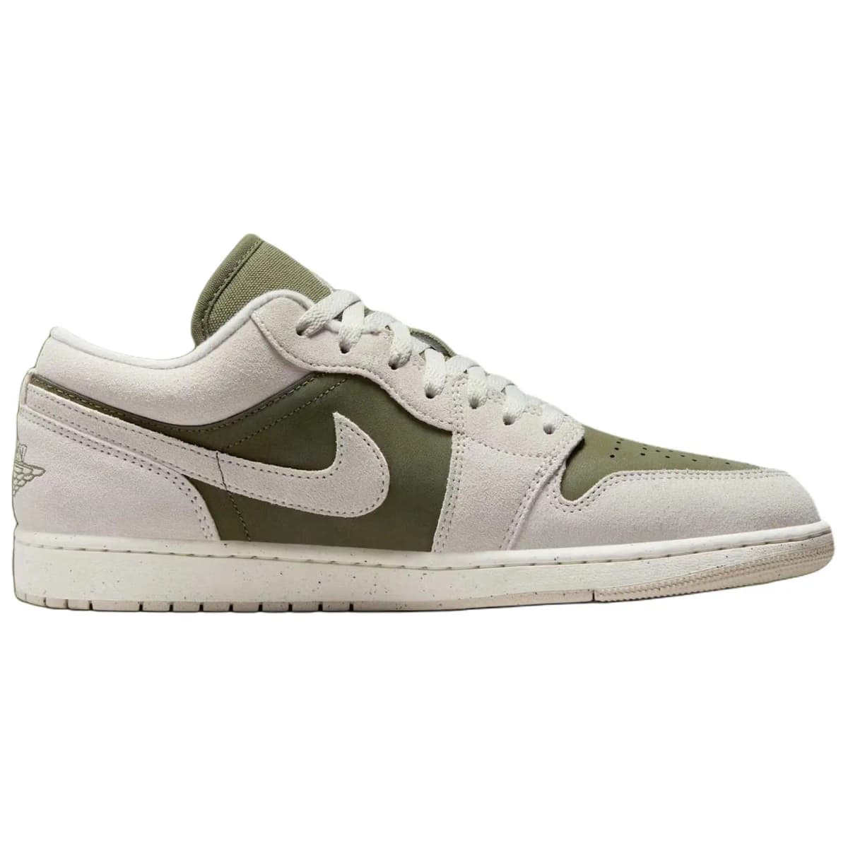 Jordan Air Jordan 1 Unisex Basketbol Ayaqqabısı Ağ/Yaşıl 2
