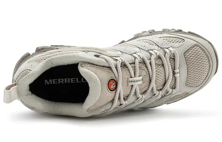 MERRELL MOAB 3 Anti-Slip And Wear-Resistant Breathable Low-Top Trekking Shoes Women's Brown Gray 3
