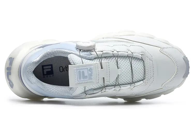 FILA SMASHER GF BOA Golf Shoes Women's Low-Top White Blue 3