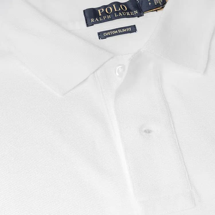 Polo Ralph Lauren SS22 MenShort Sleeve Polo Shirt White 3