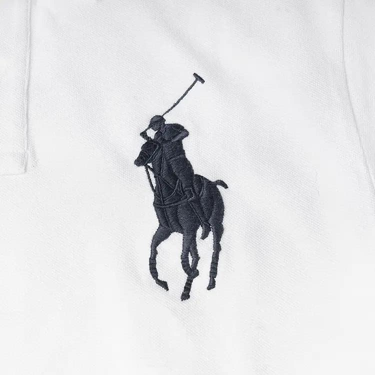 Polo Ralph Lauren SS22 MenShort Sleeve Polo Shirt White 4