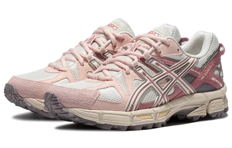 Asics Gel-Kahana 8 Qadın İdman Ayaqqabısı Ağ/Çəhrayı 2