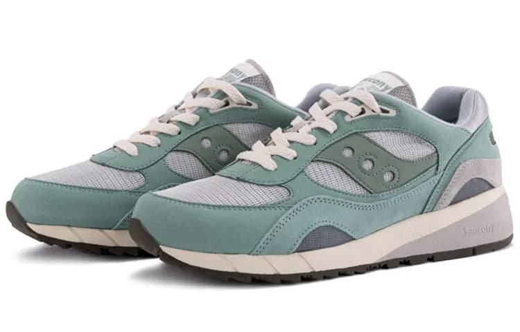 Saucony Shadow 6000 Unisex İdman Ayaqqabısı Cyan/Ağ/Boz 3