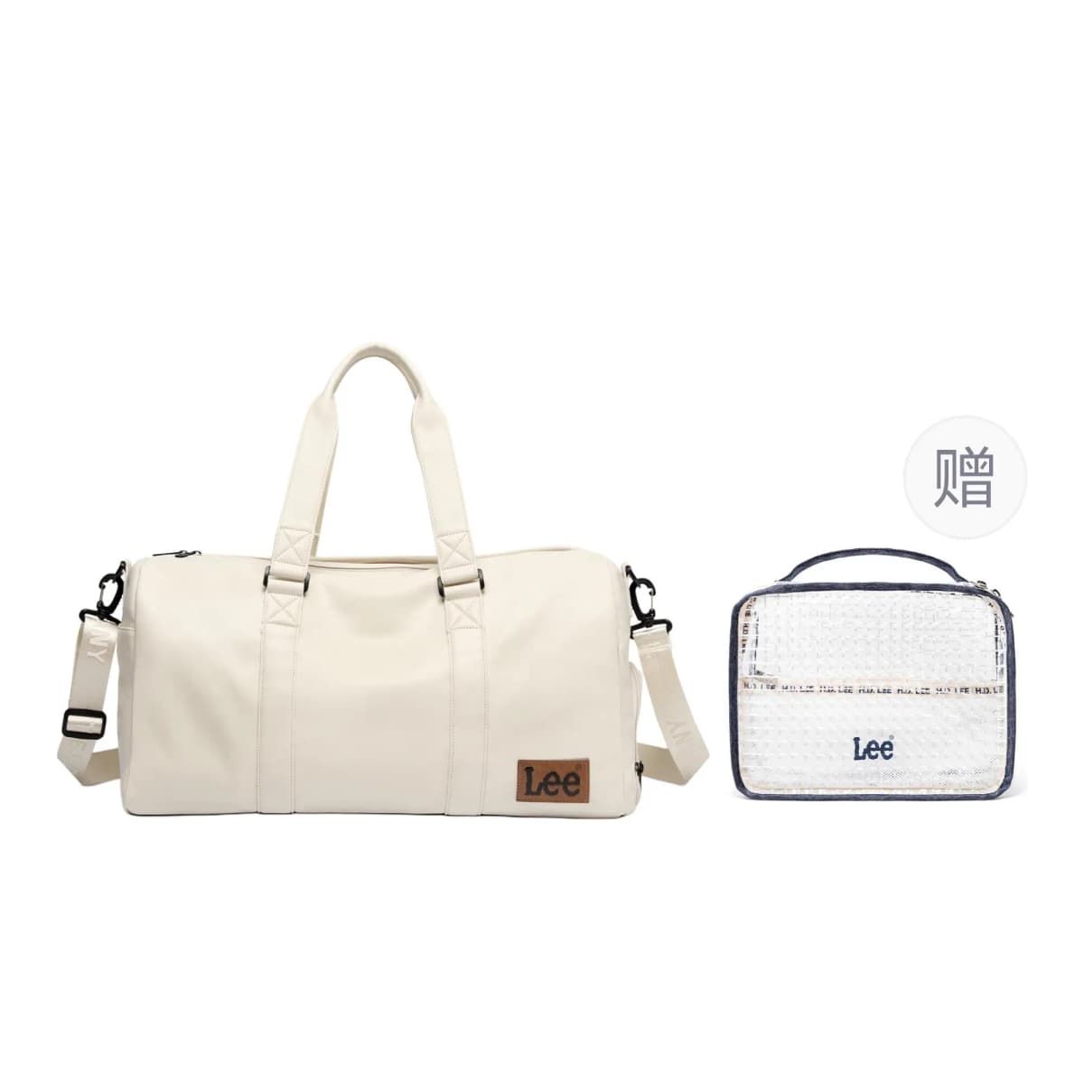 Lee Səyahət Çantası Unisex Ağ 5