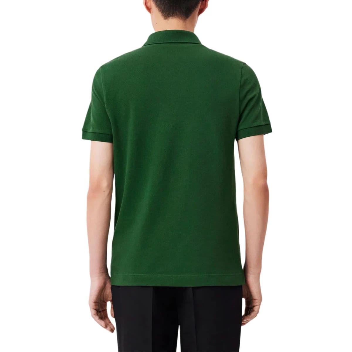 LACOSTE Qısaqol Polo Yaxa Köynək Kişi Qara 16