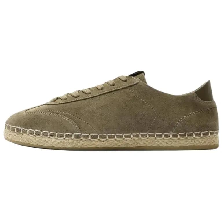 ZARA Kişi Espadril Xaki