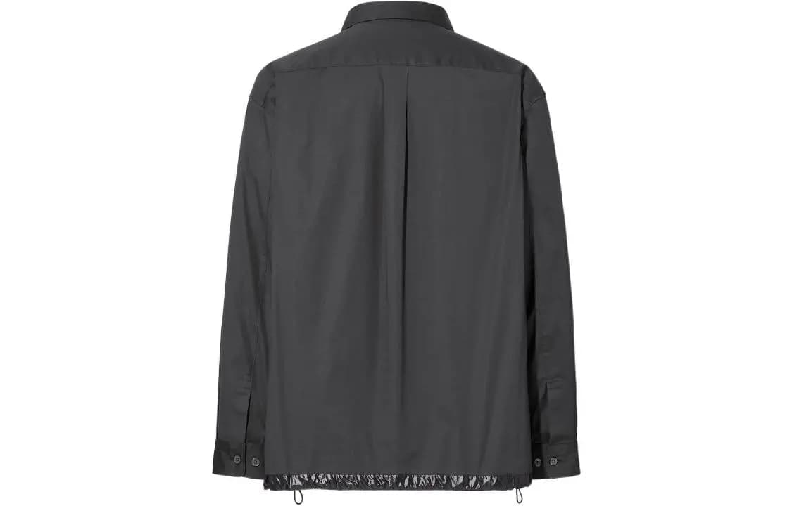 Jil Sander X UNIQLO Kişi Köynəyi Tünd Boz 2
