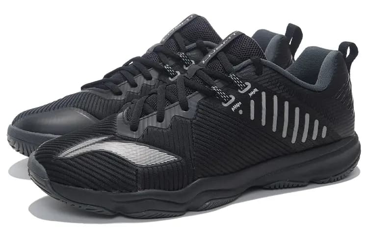 LiNing Chameleon TD Kişi Badminton Ayaqqabısı Qara 3