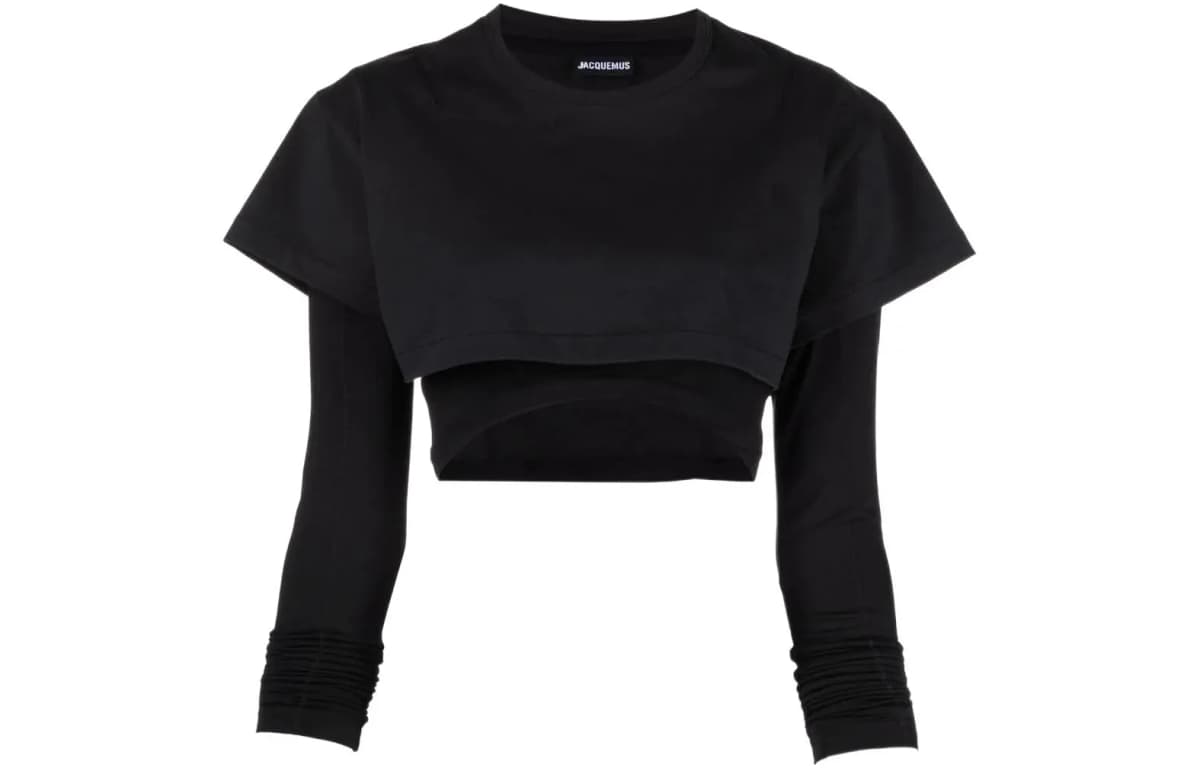 Jacquemus Le Double T Shirt 'Black'