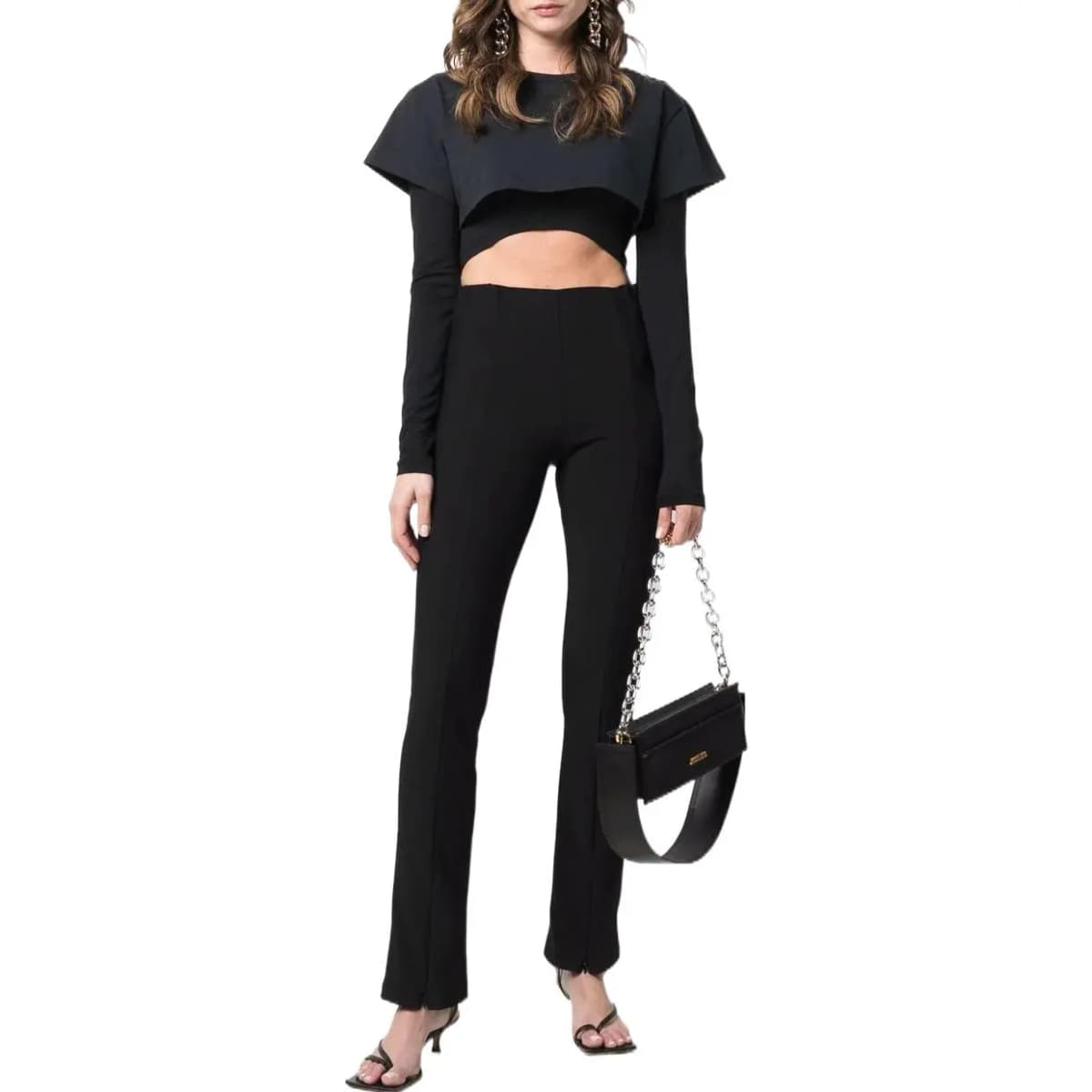 Jacquemus Le Double T Shirt 'Black' 5