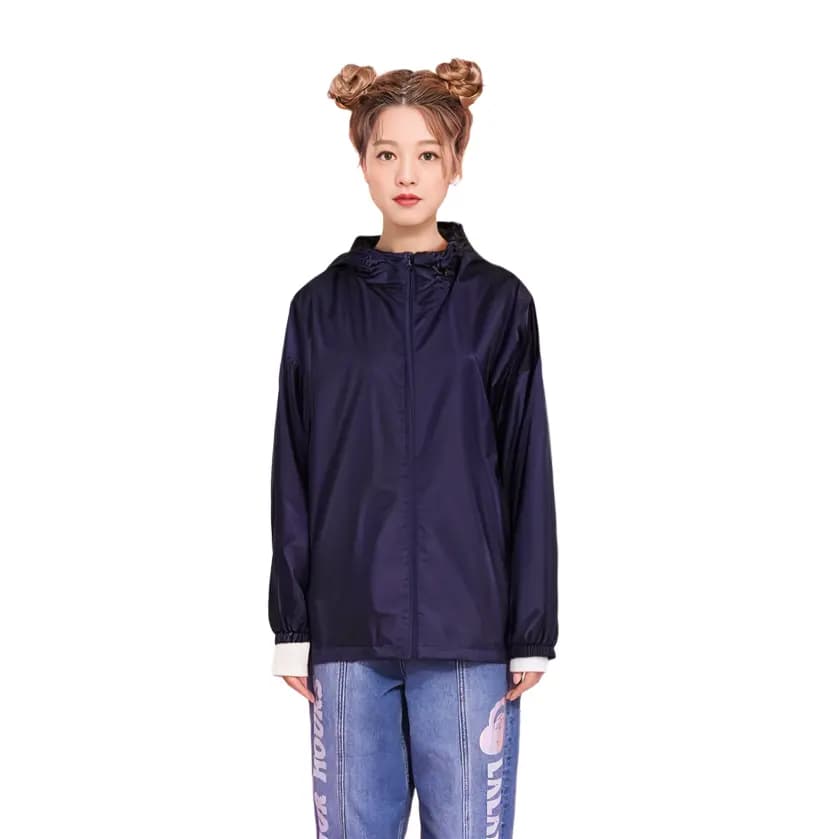 Theory X UNIQLO Qadın Pencək Tünd Göy 4