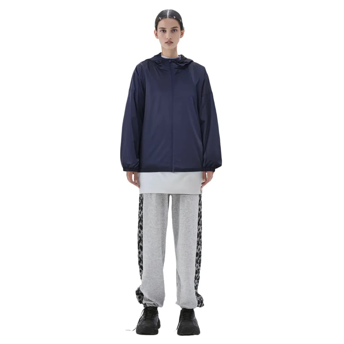 Theory X UNIQLO Qadın Pencək Tünd Göy 3