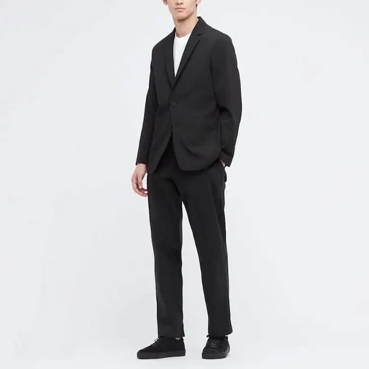 UNIQLO Kişi Şalvarı Qara 2