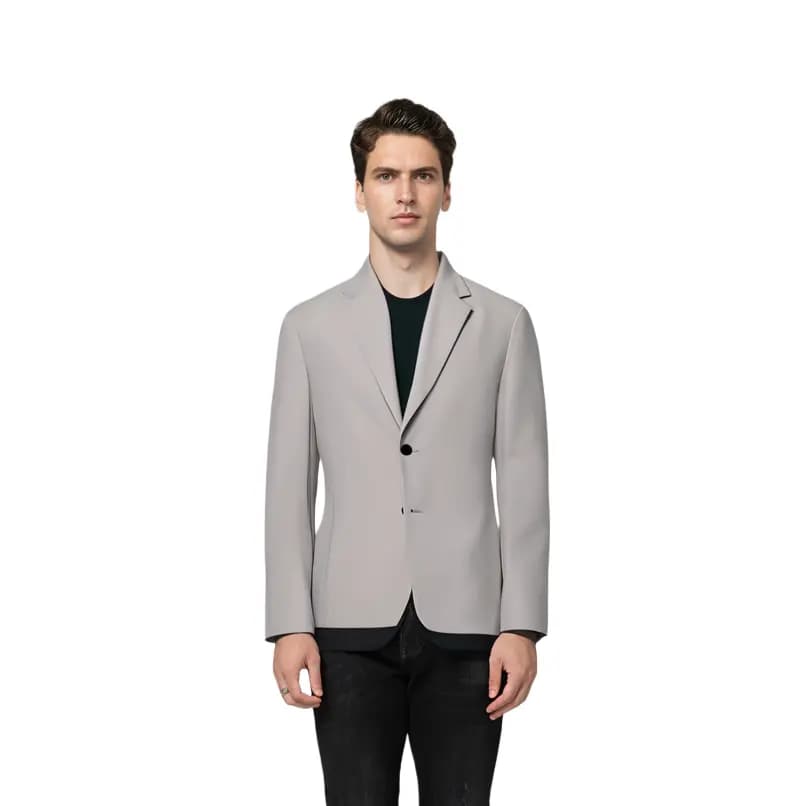UNIQLO x THEORY Kişi Kostyumu Açıq Boz 3