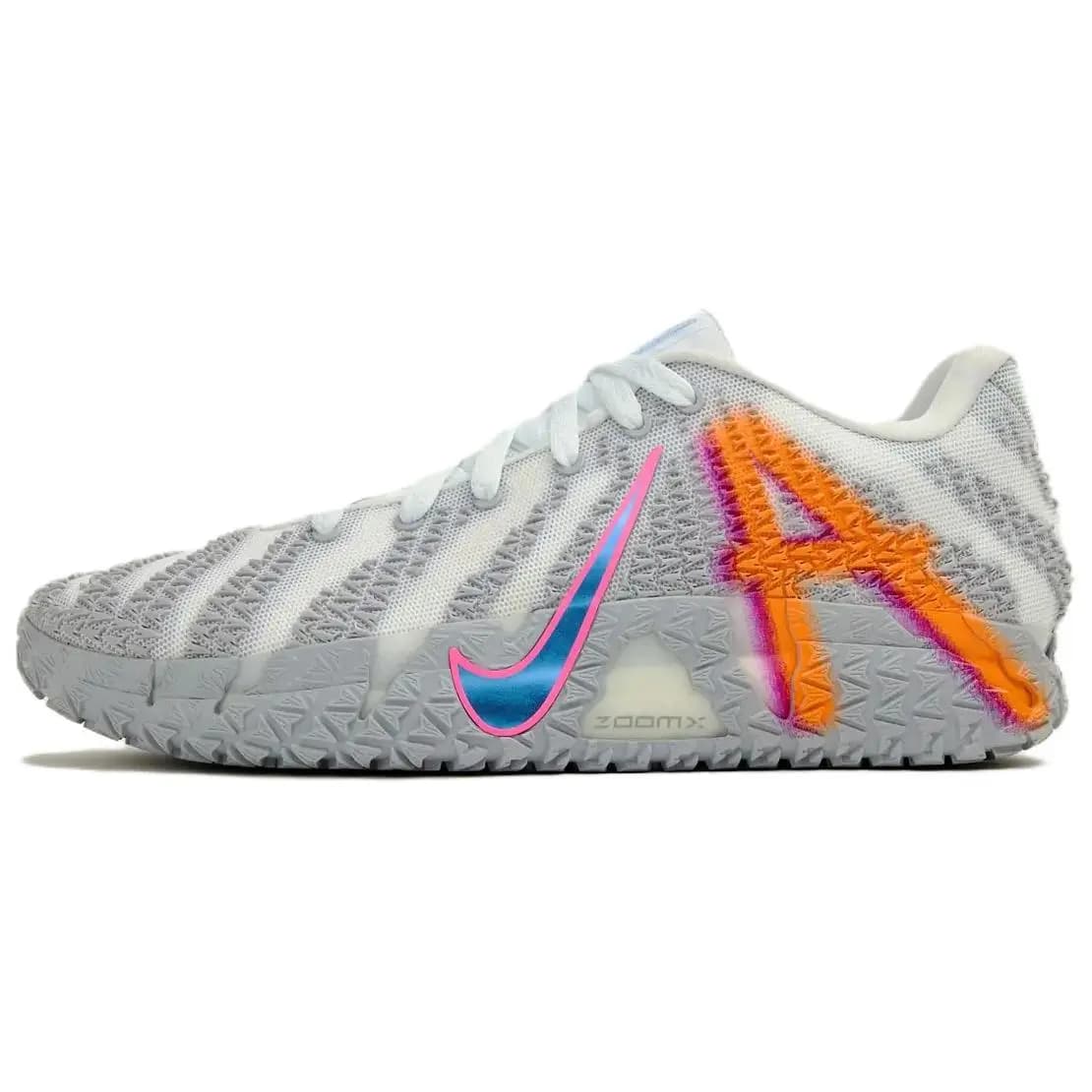 Nike Ja Morant 3 Basketbol Ayaqqabısı Unisex Boz/Ağ