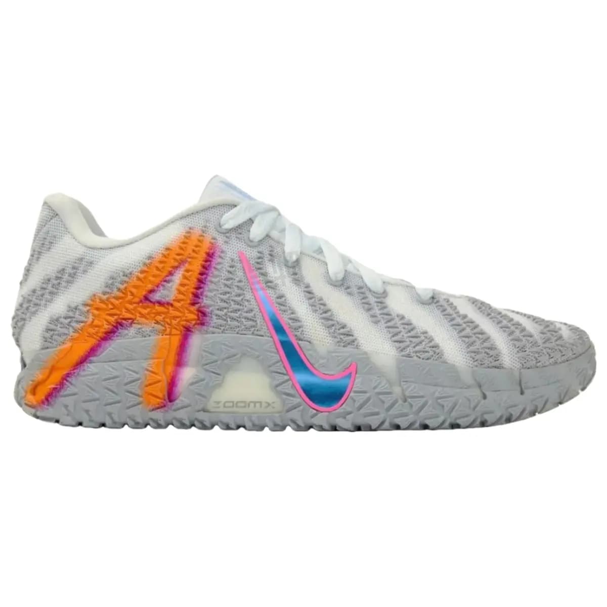 Nike Ja Morant 3 Basketbol Ayaqqabısı Unisex Boz/Ağ 2