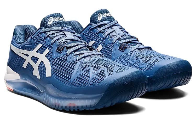 Asics Gel Resolution 8 2E Wide 'Blue Harmony' 3