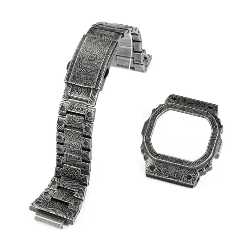 JERALAND G-Shock 5600/B5000/5610 Metal Qoruyucu Korpus Unisex 2