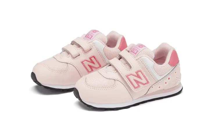 New Balance NB 574 Uşaq İdman Ayaqqabısı Çəhrayı/Narıncı 2