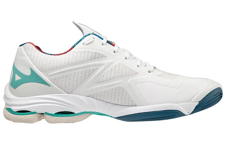 Mizuno Wave Lightning Z7 Ağ/Yaşıl/Qırmızı 2