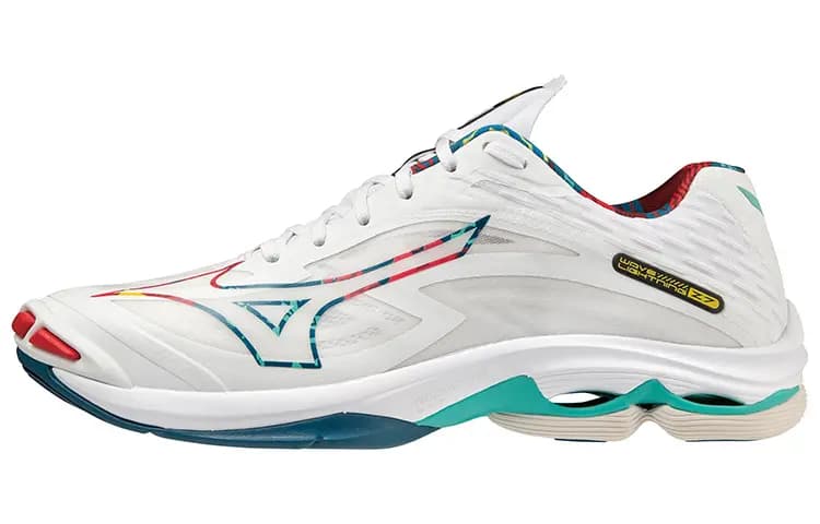 Mizuno Wave Lightning Z7 Ağ/Yaşıl/Qırmızı